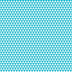 Blue and white background. Triangle pattern. Geometrical simple image illustration. Seamless pattern. Triangle mosaic pattern vector background.