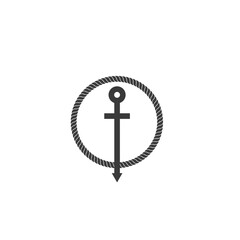 Anchor  icon  vector  illustration design