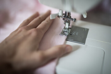 Fototapeta na wymiar Sewing machine
