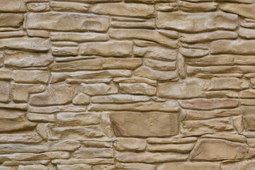 Brick wall design as mortar background texture