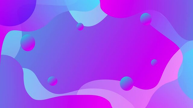 Looped stylish geometric background motion graphics