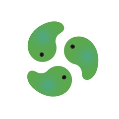 緑の勾玉のサークル 2