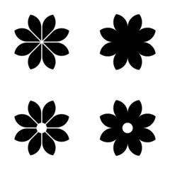 Vector flower Icon