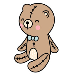 teddy bear svg