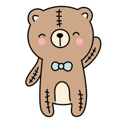 teddy bear svg