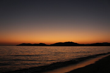 山口県観光！光市虹ヶ浜海水浴場の瀬戸内海の景色