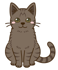 猫（キジトラ）