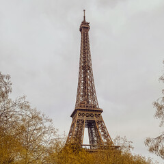 Eiffel Tower, Champ de Mars, Paris France