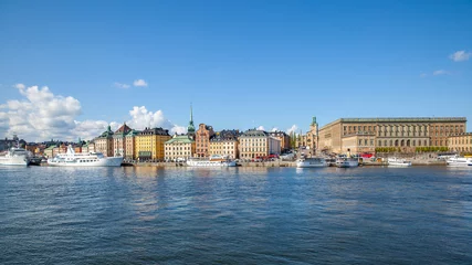 Foto op Canvas Old Town of Stockholm © Roman Sigaev