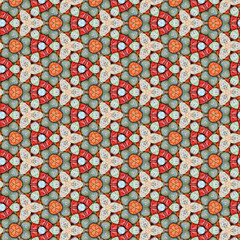 Beautiful Patterns background. suitable for wall decoration or patterns on objects. Look like colorful gems.