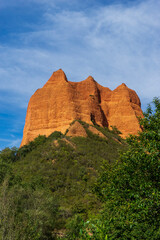 antiguas minas de oro romanas de las Médulas en la comarca de el Bierzo, España