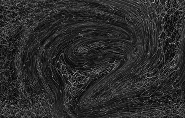 Grunge Black And White Urban. Dark Messy Dust Overlay Distress Background. Easy To Create Abstract...