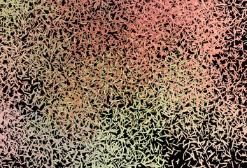 Dark Pink, Yellow vector template with repeated sticks.