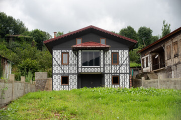 Old trabzon style houses