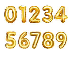 Balloon Numbers Set
