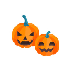 Halloween Pumpkins Illustration