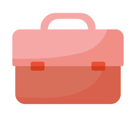 red briefcase design