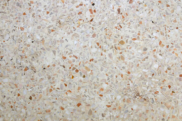 Old and dirty terrazzo floor or marble old surface terrazzo wall for background