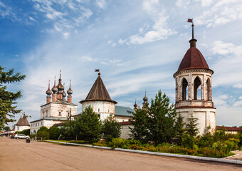 Fototapeta na wymiar Mikhailo-Arkhangelsk monastery. The city Yuryev-Polsky, Vladimir region, Russia