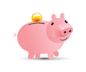 artistic creative piggy bank