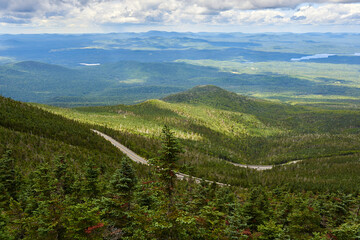 Adirondack State Park View from Whiteface Mountain - 460306216