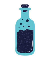 magic bottle illustration