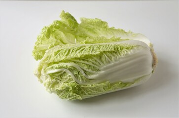 Peking cabbage on a white background, isolate