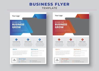 Digital Marketing Agency Flyer, Grow your Business Flyer, Business marketing Flyer