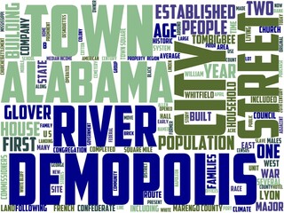 demopolis typography, wordart, wordcloud, city,alabama,travel,demopolis