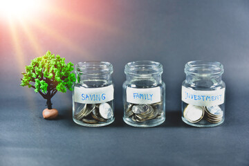 Saving money , Business money investment