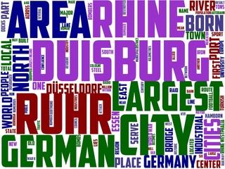 duisburg typography, wordart, wordcloud, duisburg,germany,city,europe