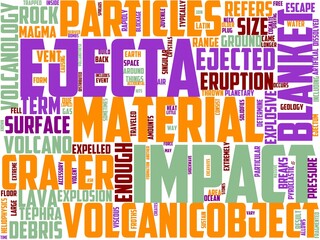 ejecta typography, wordart, wordcloud, nature,sky,landscape,mountain