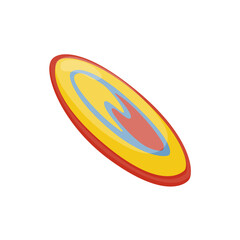 Pet shop icon. Dog plate. Pet accessory.  illustration in flat style clip art. Petshop supermarket