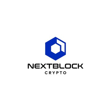 A clear and unique logo about blockchain and a sign of positive movement in negative areas.
EPS 10, Vector.