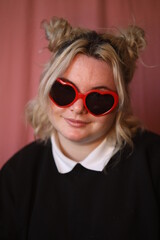child with sunglasses