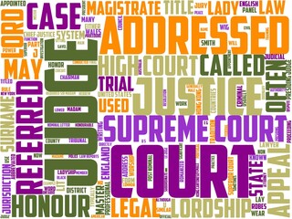 judge typography, wordart, wordcloud, judge,court,law,legal