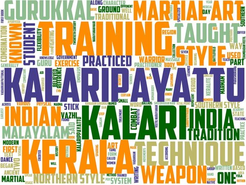 kalarippayattu typography, wordart, wordcloud, kalarippayattu,kerala,india,training