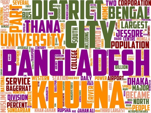 khulna typography, wordart, wordcloud, khulna,bangladesh,background,asia