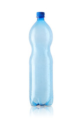 large plastic bottle of mineral water