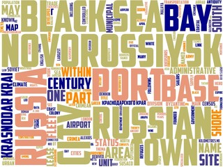 novorossiysk typography, wordcloud, wordart, travel,novorossiysk,water,sky