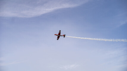 military airplane in the sky