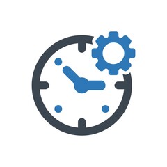 Time process icon