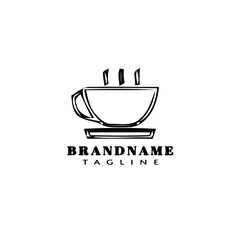 coffee cup logo design template icon vector