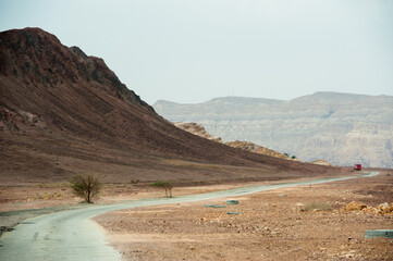 Timna Nature Park in the Desert of Southern Israel
