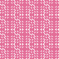 Geometric minimalistic seamless vector pattern. Monochrome abstract flat scandinavian pattern.