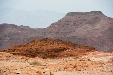Timna Nature Park in the Desert of Southern Israel