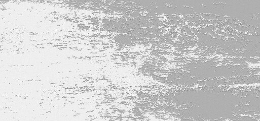 Gray and White Grunge scratched abstract painting background texture design.