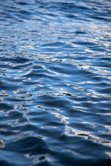 Naklejka premium Blue Lake Water Texture 3