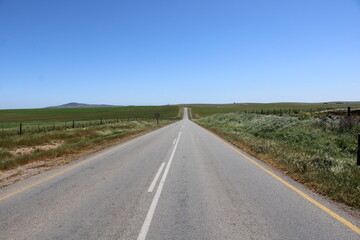 road in the countryside
