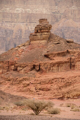 Timna Nature Park in the Desert of Southern Israel